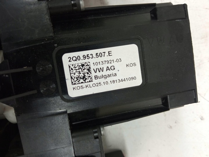 фото №4, Перемикач комбінований стрічка kpl 2q0953507e skoda rapid i 2012-2019