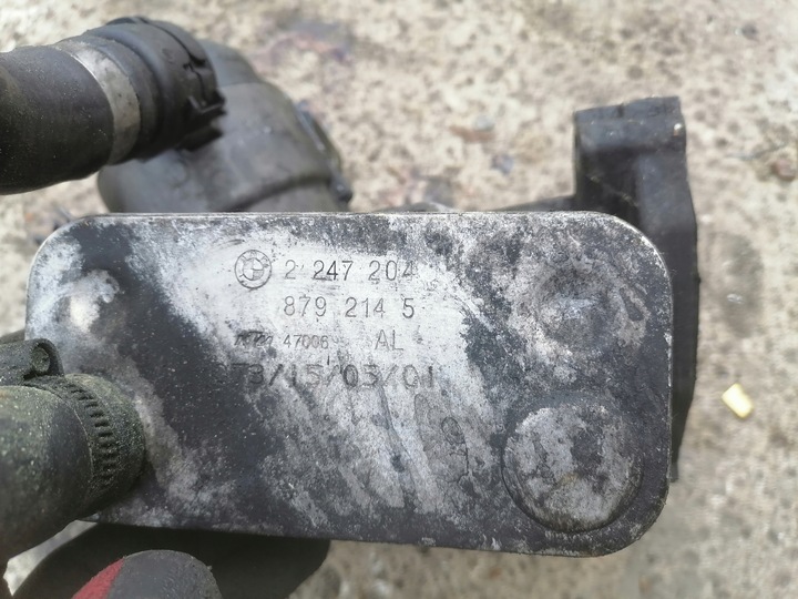 фото №6, Основа фільтра масла з радіатор bmw x5 e53 3.0