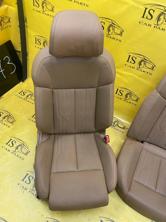 фото №10, Салон сиденья диван обшивки s-line audi a8 d5 4n