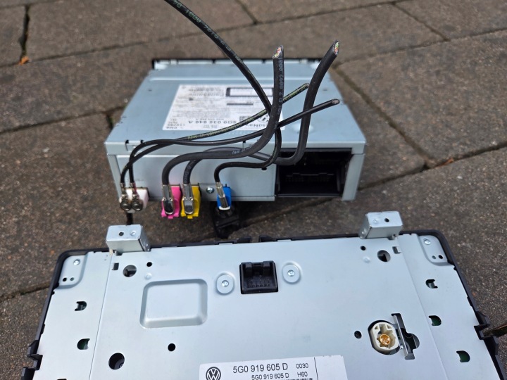 фото №8, Vw golf vii магнітола магнітола екран зчитувач комплект 5g0919605d 5g0035846a