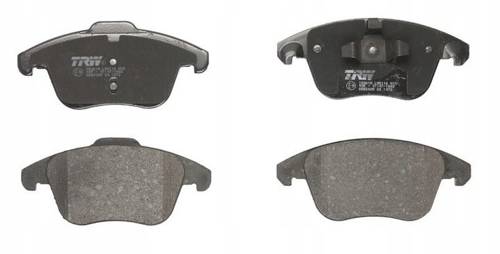 фото №3, Диски i тормозные колодки перед trw peugeot 208