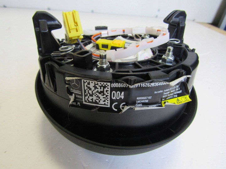 фото №5, Mercedes gle w167 167 w213 w238 подушка безопасности подушка безопасности 0008607102