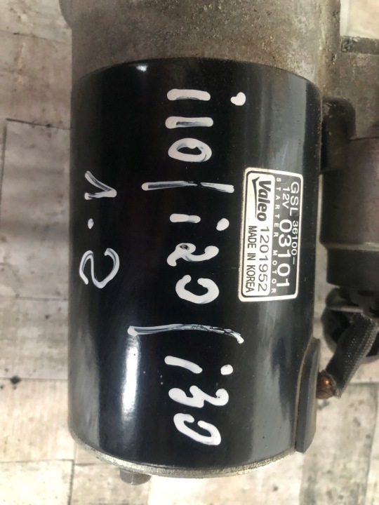 фото №4, Стартер hyundai i10 i20 i130 1.2 1201952
