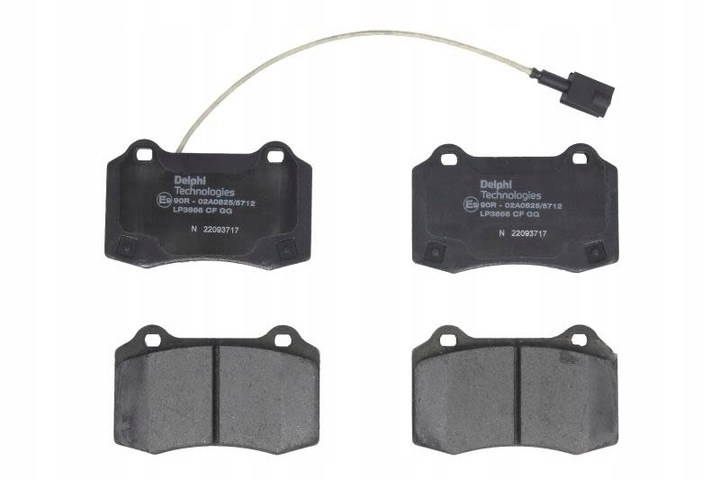 фото №1, Тормозная колодка тормозной kpl. delphi lp3866