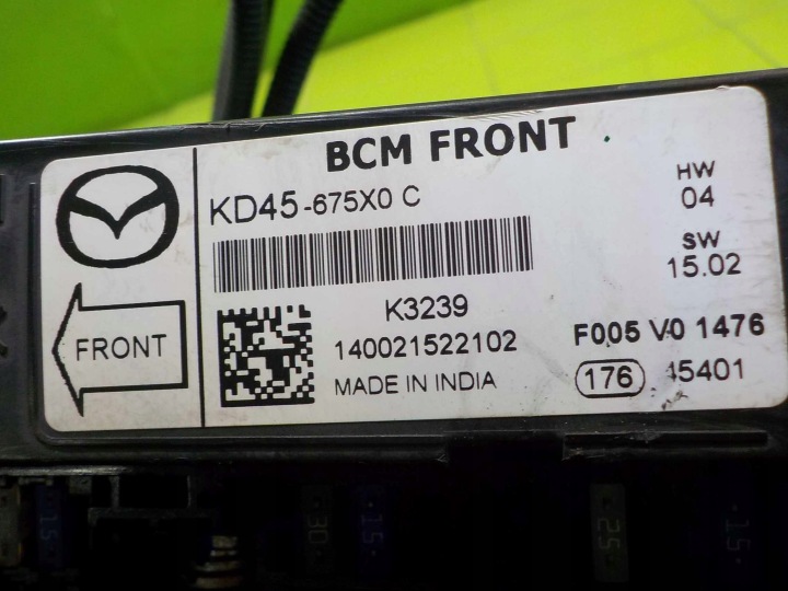 фото №8, Mazda 6 gj iii 2.0 b 14r блок запобіжників bcm k045-66767