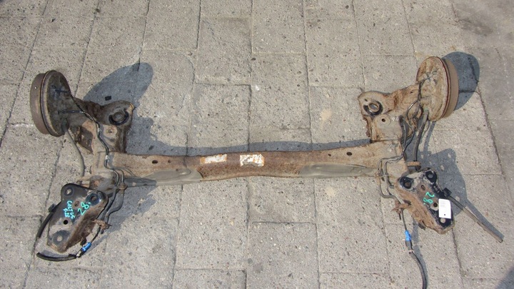 фото №1, Citroen c4 cactus балка подвешивание ось зад 13-
