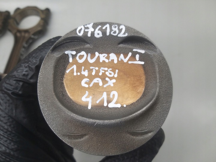 фото №14, Поршень шатун шатун 1.4 tsi cax touran golf passat altea leon 076182 03cd