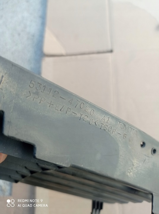 фото №3, Решётка заглушка галоген toyota prius xw20 03-