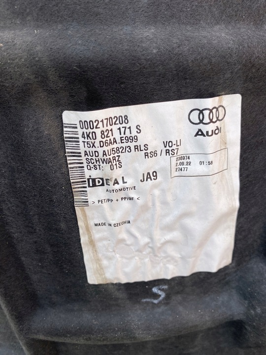 фото №12, Audi rs6 rs7 4k0 подкрылок передние левая