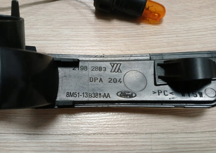 фото №8, Ford mondeo mk4 focus mk2 mk3 поворотник поворотник лівого дзеркало oem номер