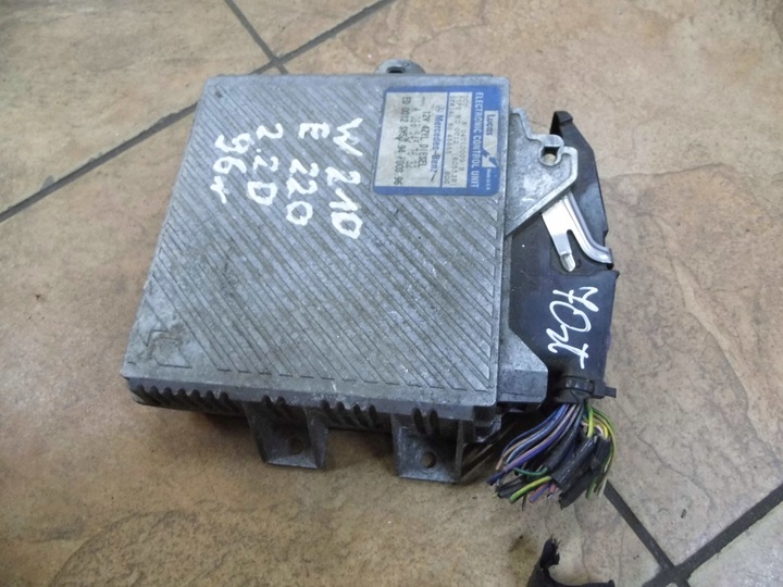 фото №5, W210 e220 2.2d 96' комп'ютер блок керування двигуна a0165457632