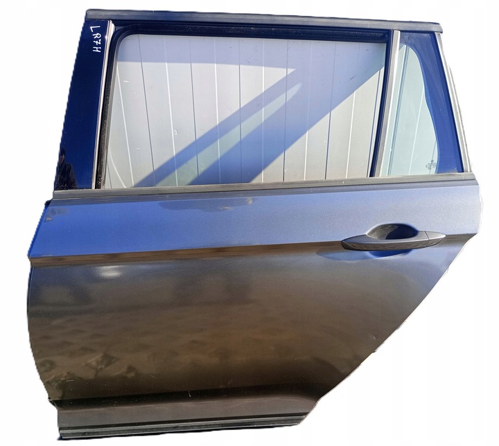 фото №1, Дверь левый зад vw passat b8 универсал lr7h