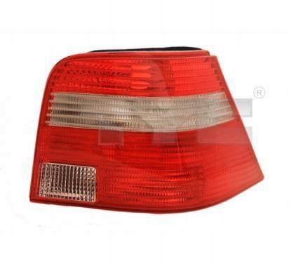 фото №1, Tyc лампа зад vw golf iv 98- h-back белая