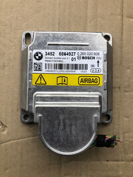 фото №1, Датчик компьютер подушка безопасности блок управления модуль