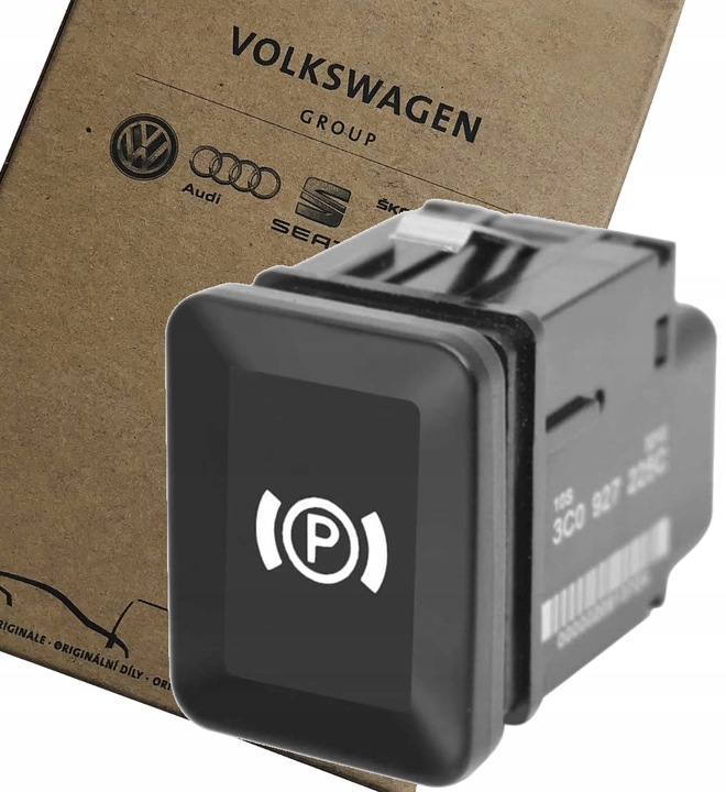 фото №1, Кнопка кнопка гальма ручного стояночного vw passat b6 cc 3c0927225c / b