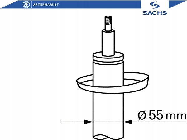фото №1, Sachs амортизатор audi sachs