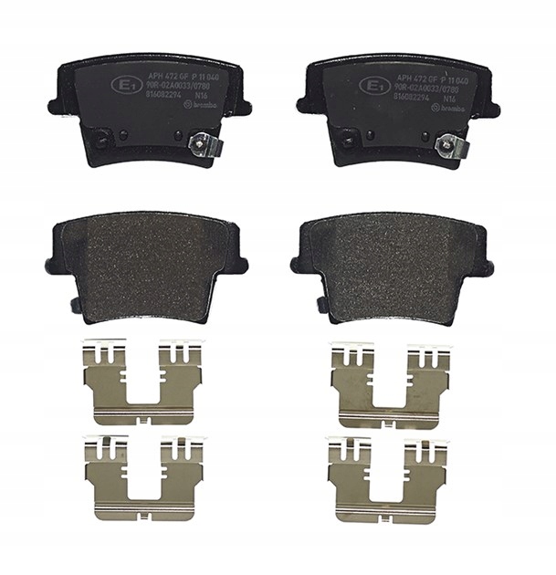 фото №2, Гальмівні колодки гальмівні зад brembo do dodge charger 6.4