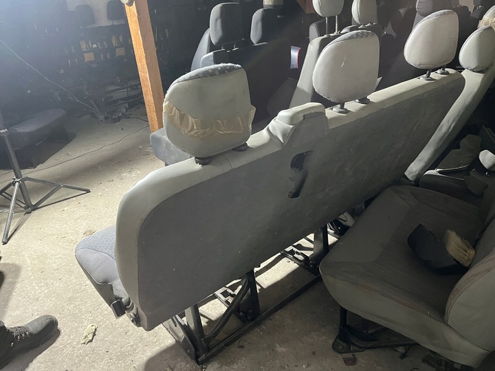 фото №7, Диван trafic vivaro 2001-2014 європа лавка 3-rząd