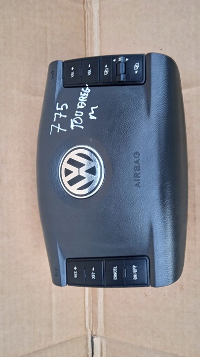 фото №1, Vw touareg 7l подушка безопасности подушка водителя мультифункция