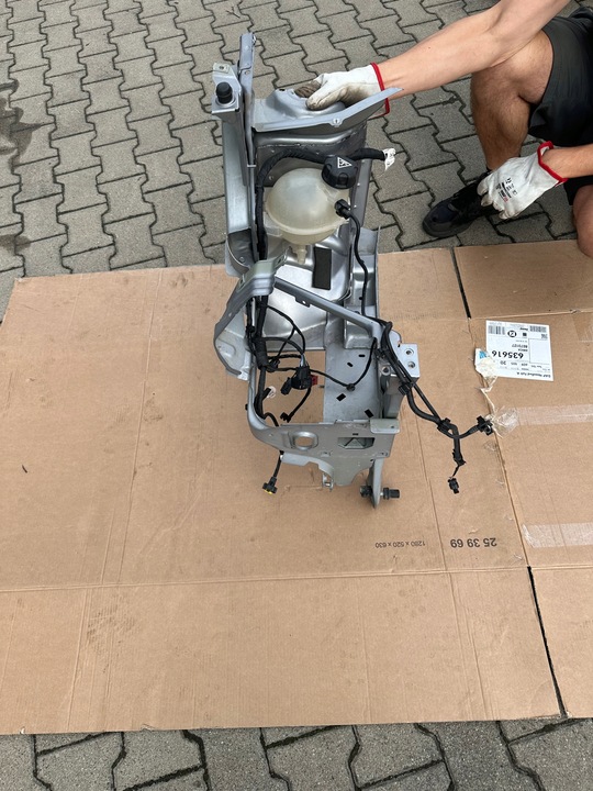 фото №1, Citroen c3 aircross 18- лонжерон чверть чверть права оригінальна