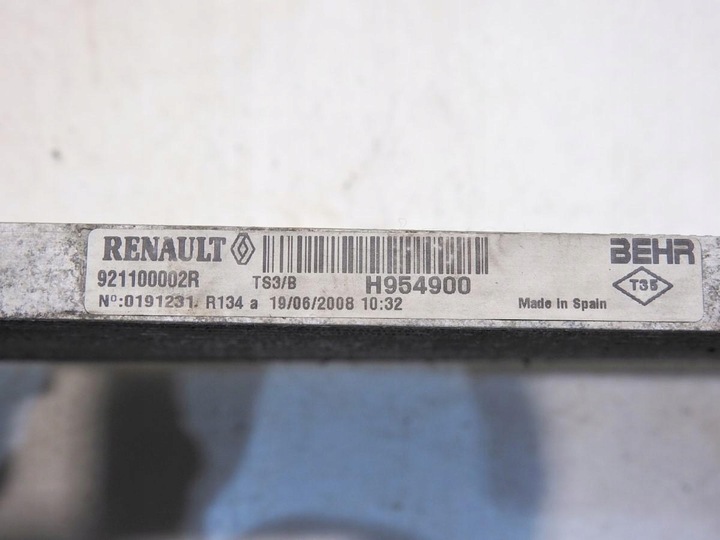 фото №7, Радиаторов кондиционера renault laguna iii 2.0 dci