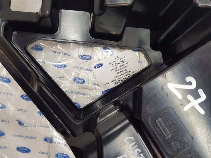 фото №10, Ползун бампера правые перед ford transit custom 18-