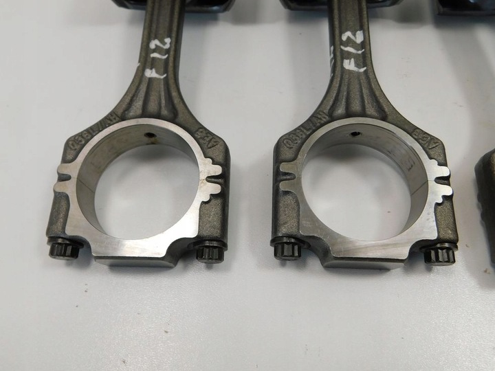 фото №12, Wał коленчатый вкладыши 4 поршни 1.6 fsi vw passat b6 touran octavia ii набор