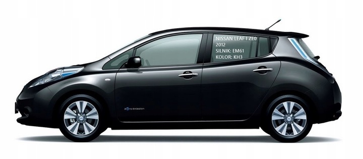 фото №16, Бампер зад задний nissan leaf i ze0 10- комплектный kh3