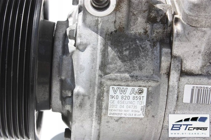 фото №6, Vw skoda audi насос кондиционера климат 1k0820859t 1k0820859tx 1k0 820 859 t