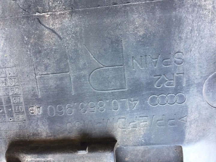 фото №13, Q7 4l lz9y планка нижня двері правий перед s-line