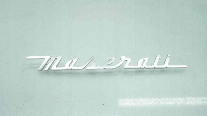 фото №1, Maserati купе gransport 4200 емблема кришки задньої зад знак