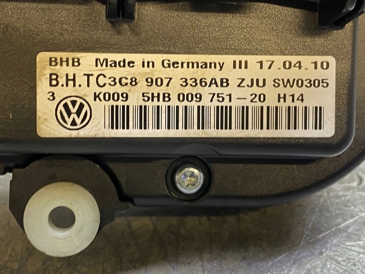 фото №7, Volkswagen golf vi 2010 панель кондиціонера