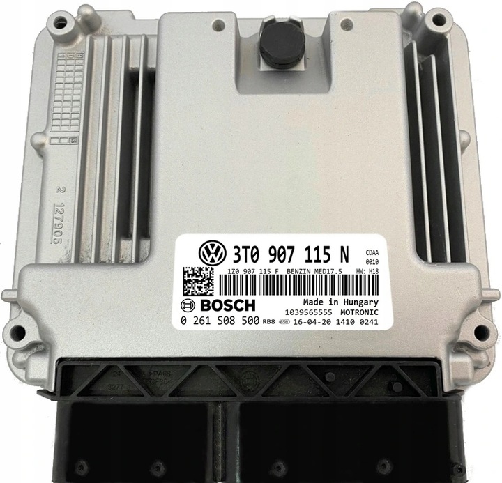 фото №1, Ecu skoda 1.8 med17.5 cdaa 3t0907115n 0261s08500