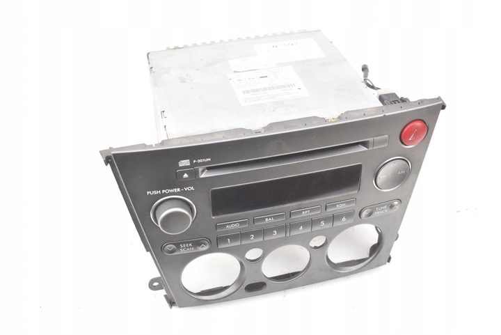 фото №5, Радио радиопроигрыватель cd 86201ag64a subaru legacy 4 iv 03-09