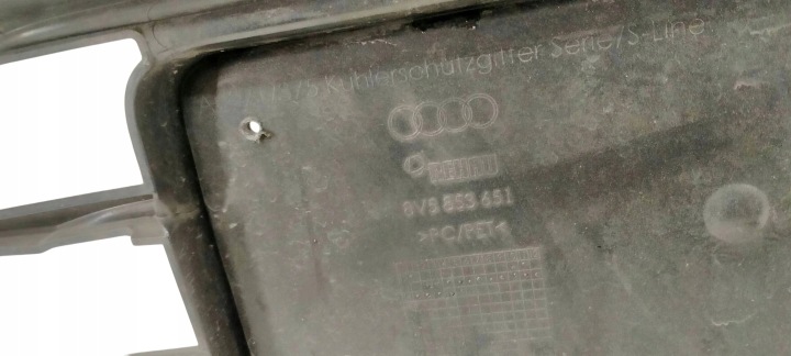 фото №9, 8v5853651 audi a3 8v5 12-16 решітка радіатора бампера передньої