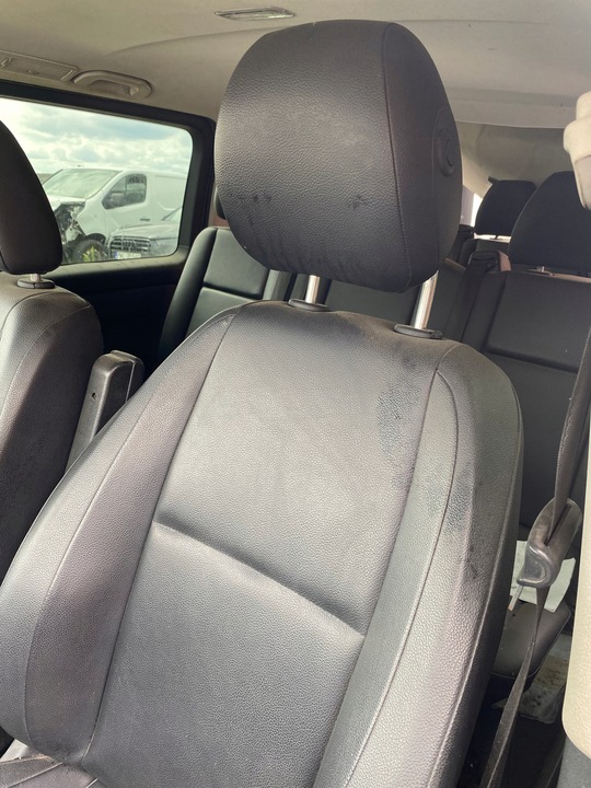 фото №5, Mercedes vito 447 w447 сиденье водителя левый перед кожа салон средство