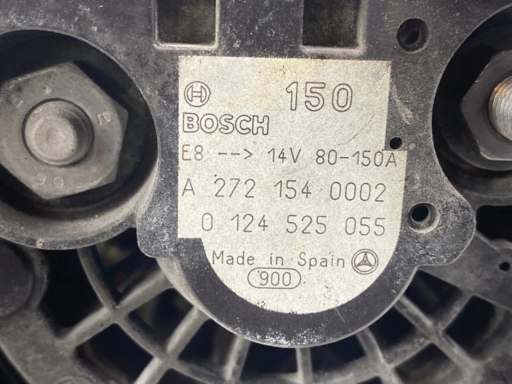 фото №6, Генератор mercedes c класс w204 2.5 v6 a2721540002