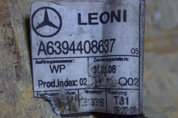 фото №9, Mercedes vito w639 жгут датчики парковка pdc зад a6394408637 l201