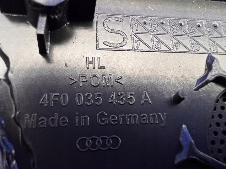 фото №5, Audi a6 c6 маскировочная накладка динамика bose левый зад 4f0035435a