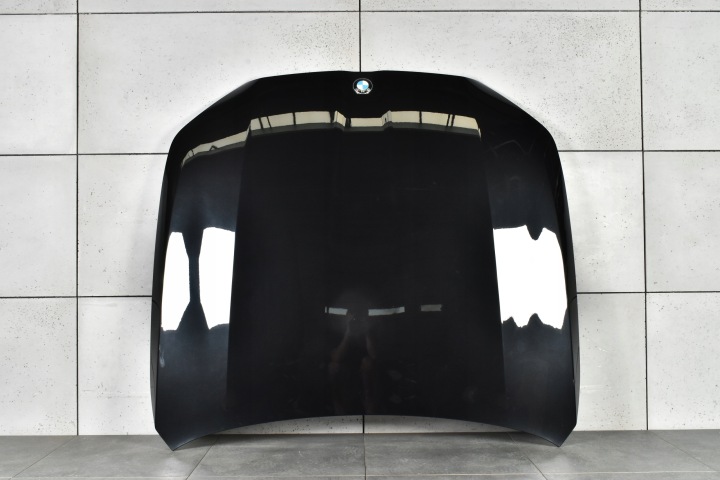 фото №8, Bmw 5 i5 g60 g61 капот крышка двигателя демонтаж цвет чёрный sapphire 475
