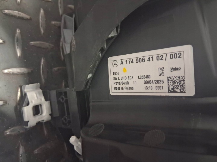 фото №13, Фара левое i правое перед mercedes cla c174 c178 a174906412 multibeam led