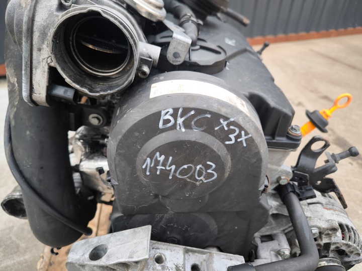 фото №11, Двигун комплектний audi vw seat skoda 1.9 tdi bkc 3 174003 km