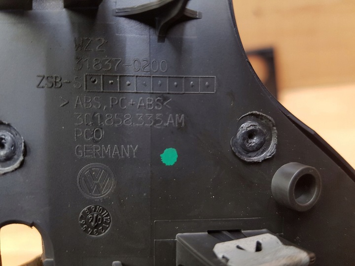 фото №5, Защита планка рамка панели консоли 6szt комплект vw passat b6