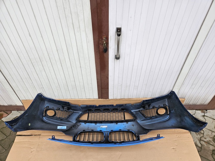 фото №14, Бампер перед bmw 3 f30 f31 m набір estoril блакитний металік b45