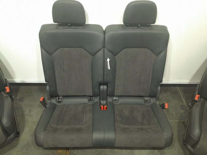 фото №5, Audi q7 ii 4m сидіння диван комплект шкіра алькантара 7 осіб s-line