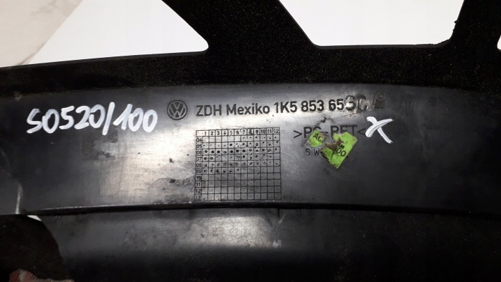 фото №12, Vw jetta golf 5 v решітка радіатора решітка радіатора решітка 1k5853653c