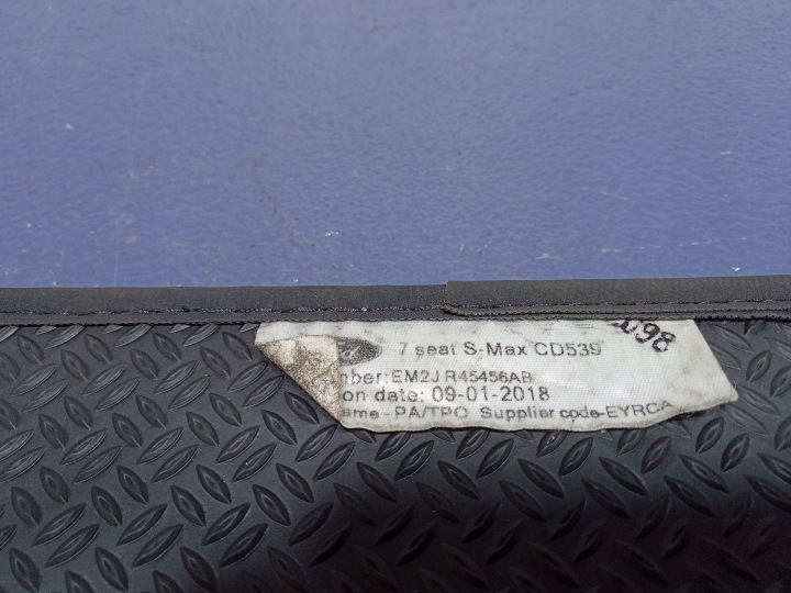 фото №5, Ford s-max mk2 покрытие багажника em2j-r45456-ab