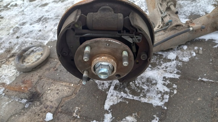 фото №6, Балка підвішування зад daewoo tacuma 1.6b 96r sedan