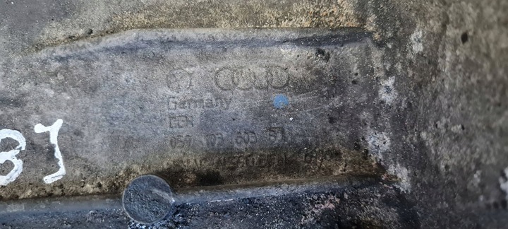 фото №12, A6 c6 рестайлінг корпус основа піддон масла масляна 3.0 tdi 059103602d