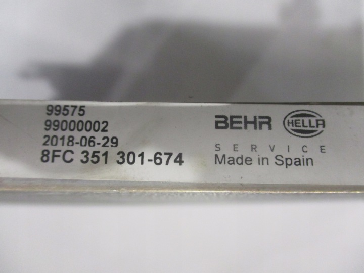 фото №9, Радиатор конденсатор основний  кондиционера hella mercedes w169 w245 8fc351301